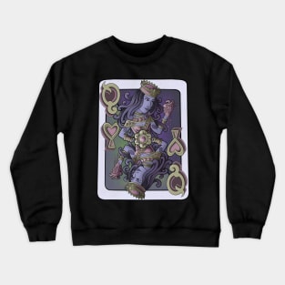 Queen of Hearts Crewneck Sweatshirt